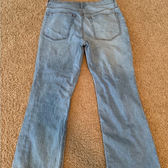 J. Crew Blue Straight Leg Jeans - Picture 2 of 4